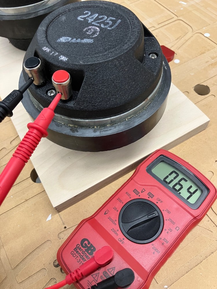 JBL 2425J Compression Drivers 1" - 16 ohm PAIR