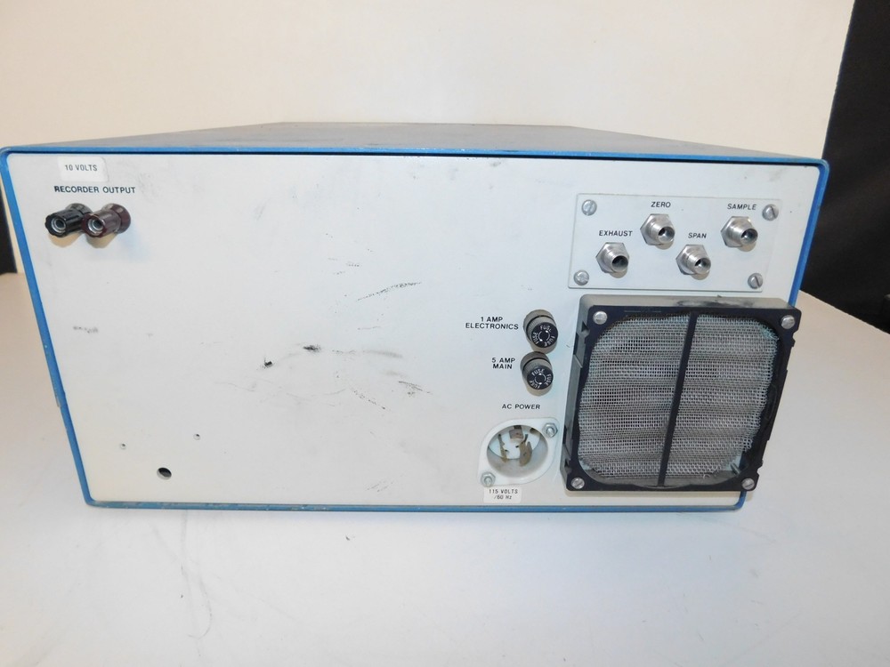 THERMO ENVIRONMENTAL MODEL 43 PULSED FLUORESCENT SO2 ANALYZER (LXJ19)