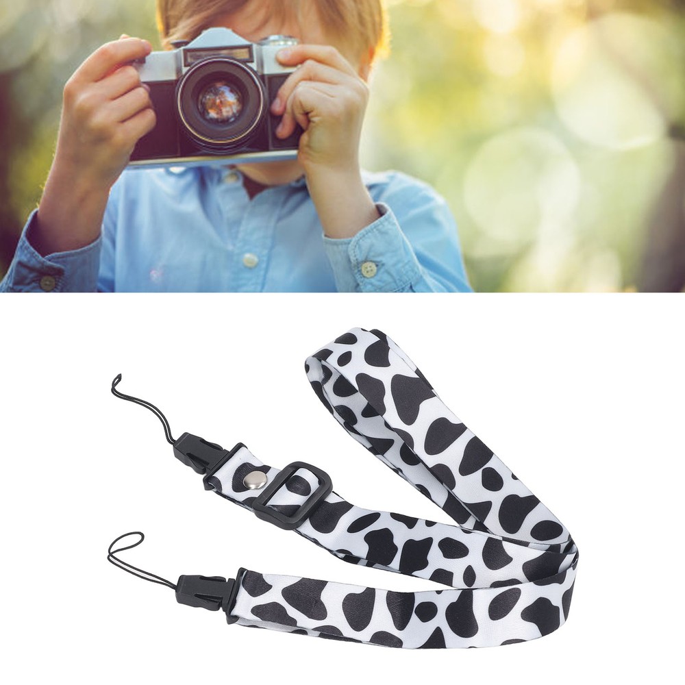 (Milk Cow)Camera Neck Shoulder Strap Universal Adjustable 1.2m Multifunctional