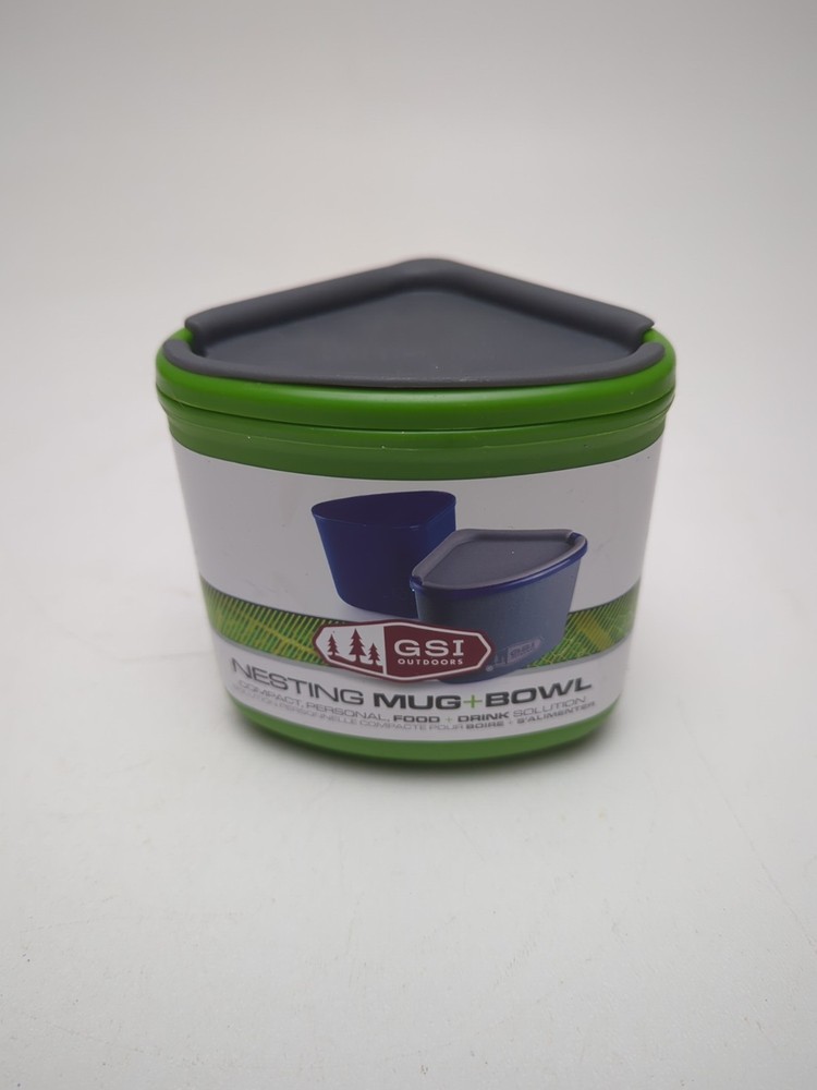 GSI Nesting mug+bowl compact GREEN