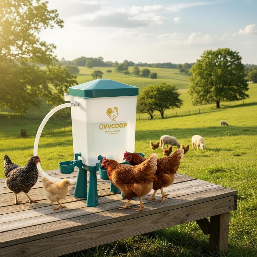 Automatic Chicken Waterer Large Chicken Waterer System Pou