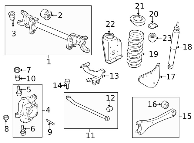Genuine Ford Track Bar Bushing AC3Z3A116A