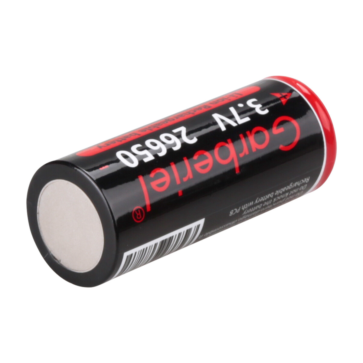 26650 Battery Flat Top Li-ion 3.7V Rechargeable Batteries for LED Flashlight Toy