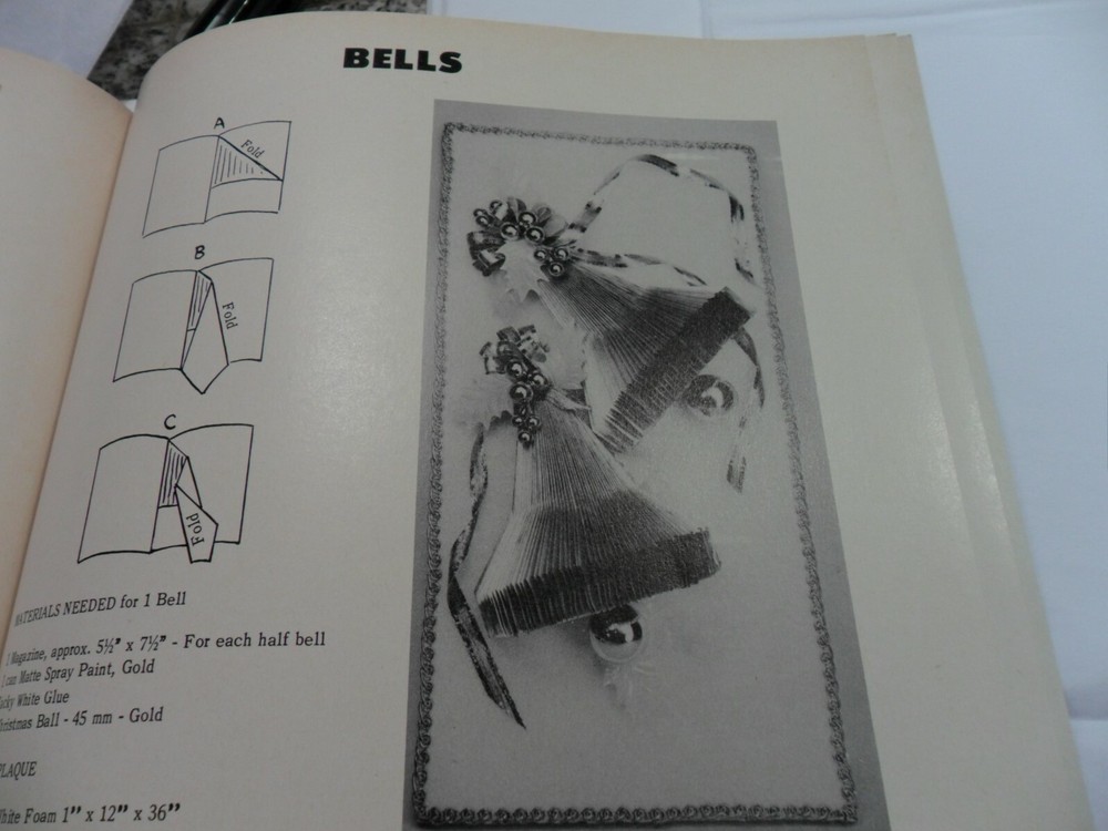 Vintage More Folded Magazine Projects - Craft Instruction Paperback