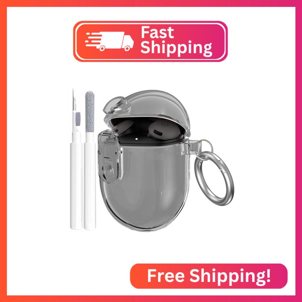 OTOPO Lock Case for Google Pixel Bud A-Series (2021) / Pixel Buds 2 Clear Case (