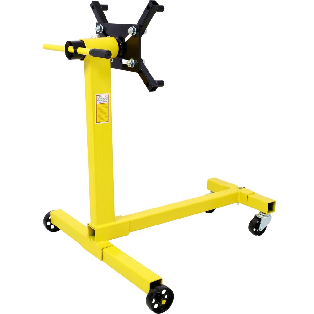 Rotating Engine Stand with 1000lb Capacity, Engine Hoists & Stands
