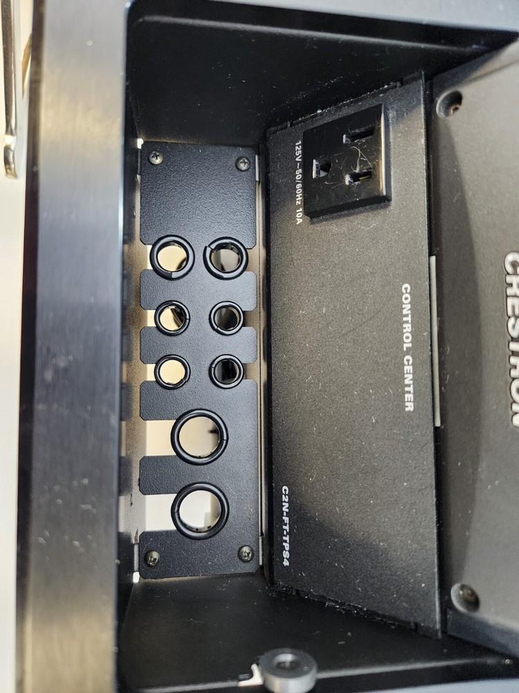 Crestron C2N-FT-TPS4-B Flip Top Touch Panel Control Center