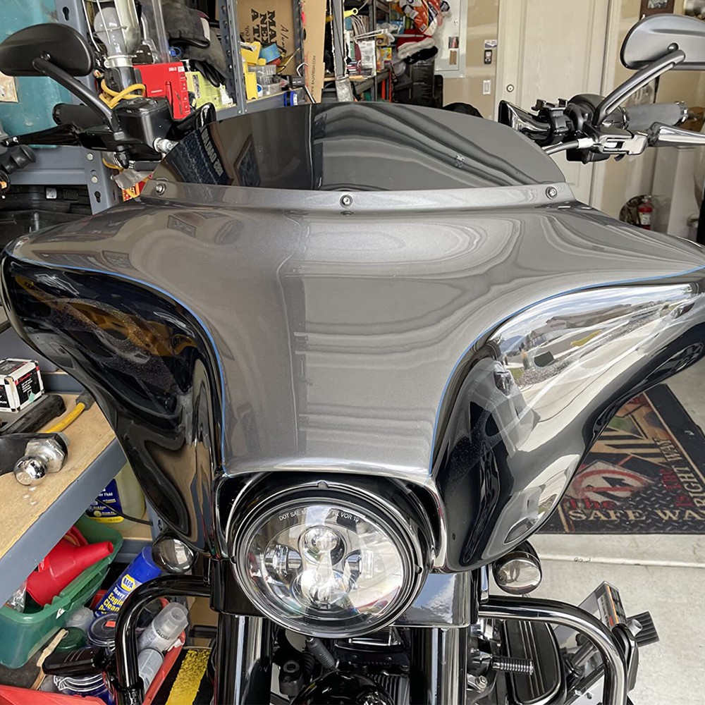 4.5" Windshield Windscreen For Harley Ultra Classic Electra Glide FLHTCU 96-2013
