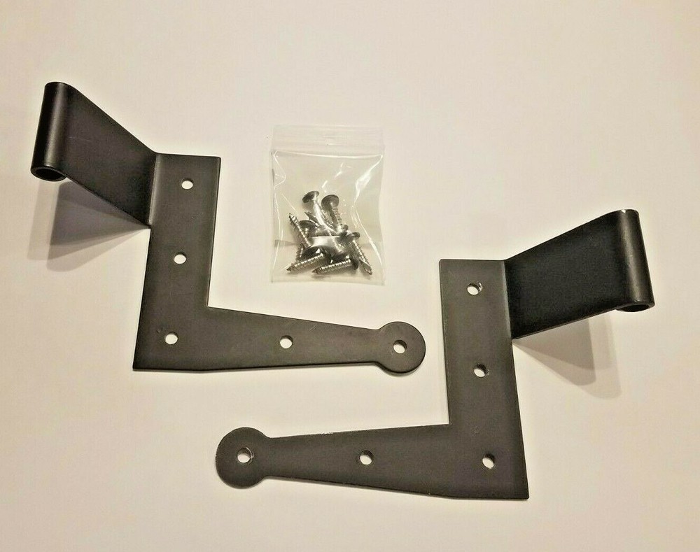 6" Angle Strap Shutter Hinge (1 Pair) Stainless Steel