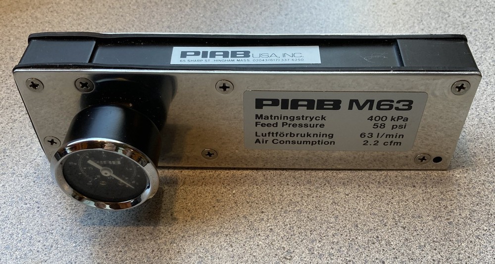 PIAB M63 Vacuum Pump