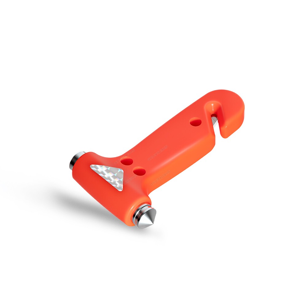Multi-Function Car Safety Hammer – Emergency Window Breaker & Seatbelt Cutter