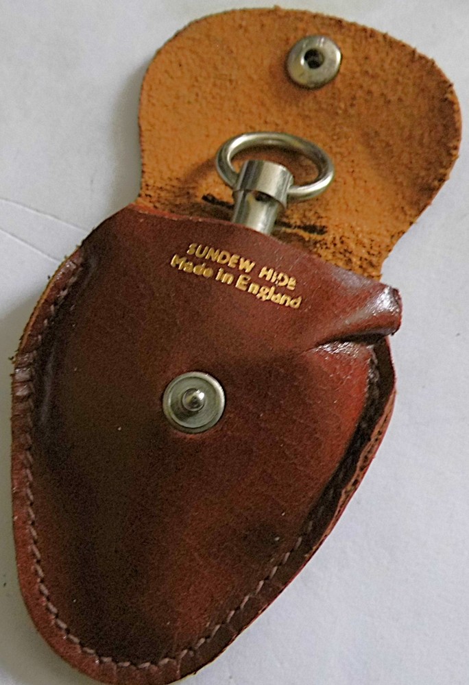 VINTAGE COMPASS & OPISOMETER IN LEATHER CASE