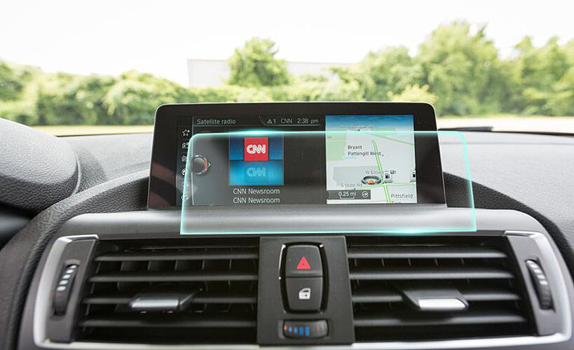 Crystal Clear Screen Protector for 2017 BMW M230i Vehicle Navigation