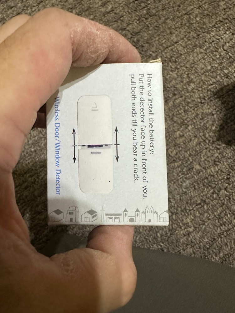 Wireless Opening Detector for Door and Window Alarm sensor