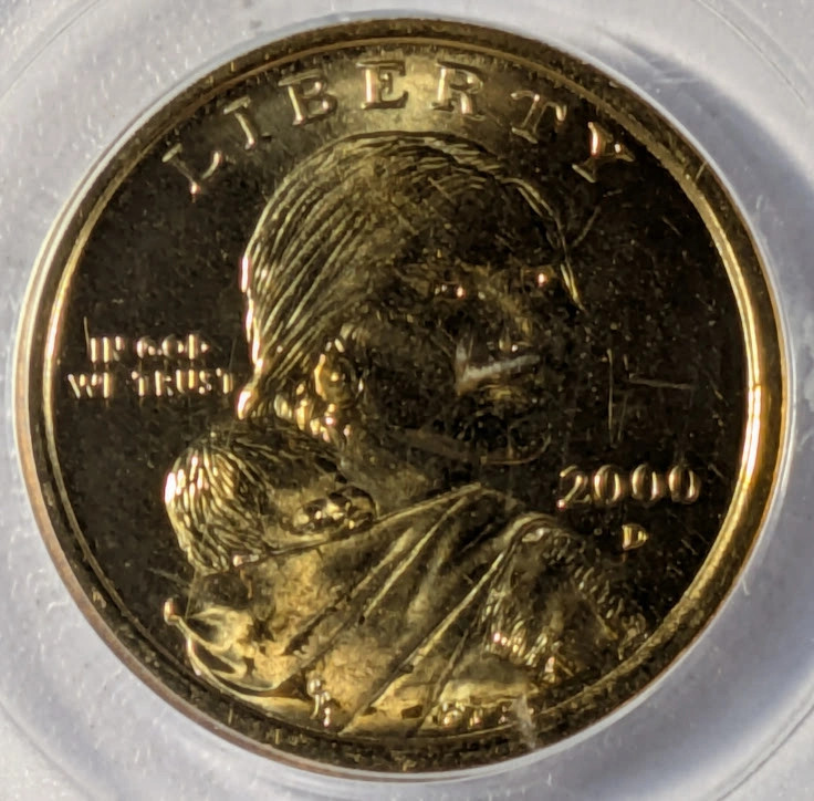 2000 D Dollar Sacagawea PCGS MS-67 MILLENNIUM SET