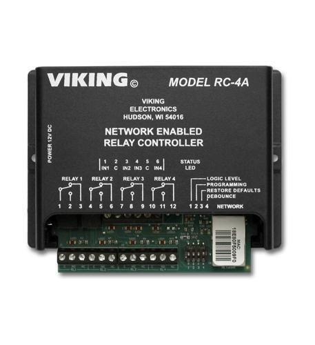Viking electronics RC-4A Network Enabled 4 Relay Controller