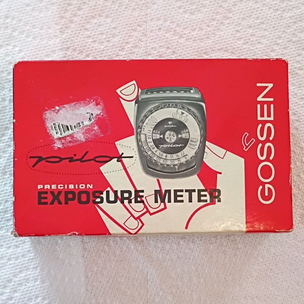 Gossen Pilot Analog Exposure Meter Incident & Reflected Light for Camera