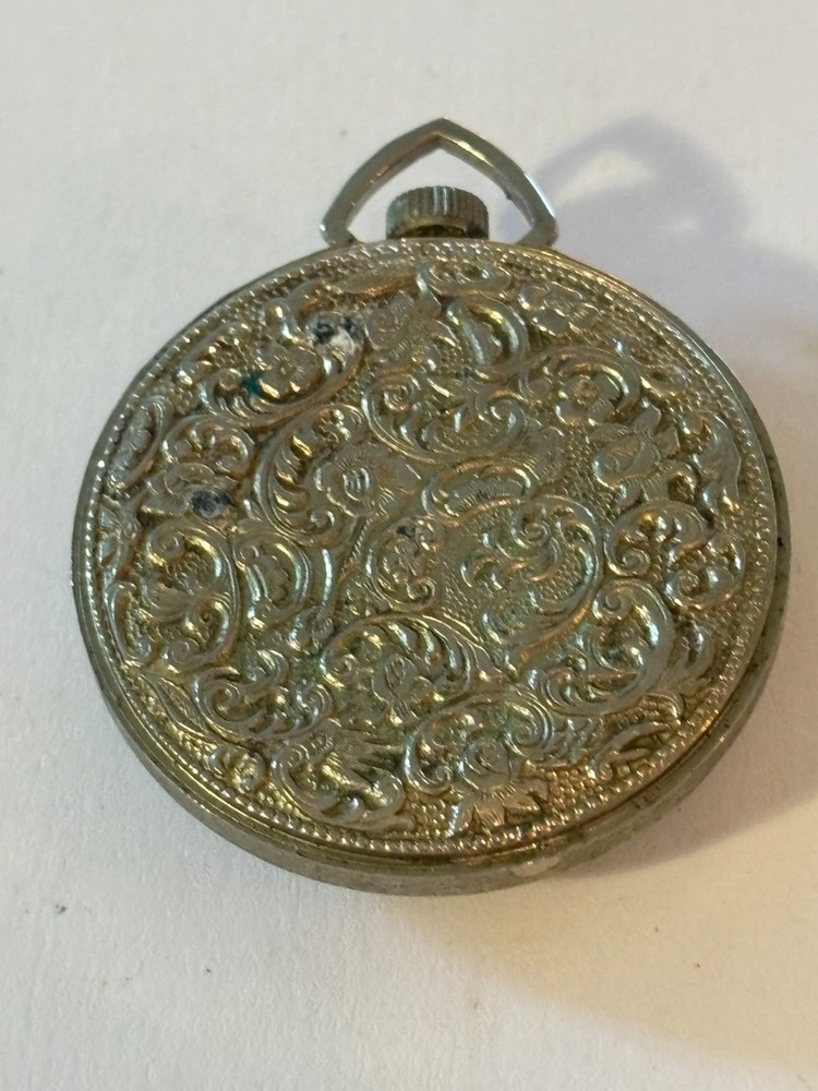 Ferex silver small pocket/pendant watch - Untested
