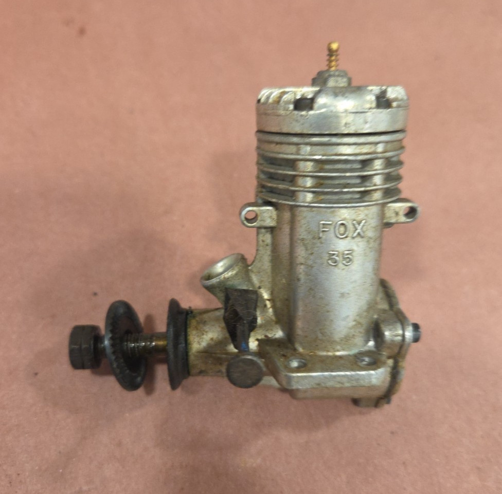 Fox 35 C/L Model Airplane Glow Engine Control Line