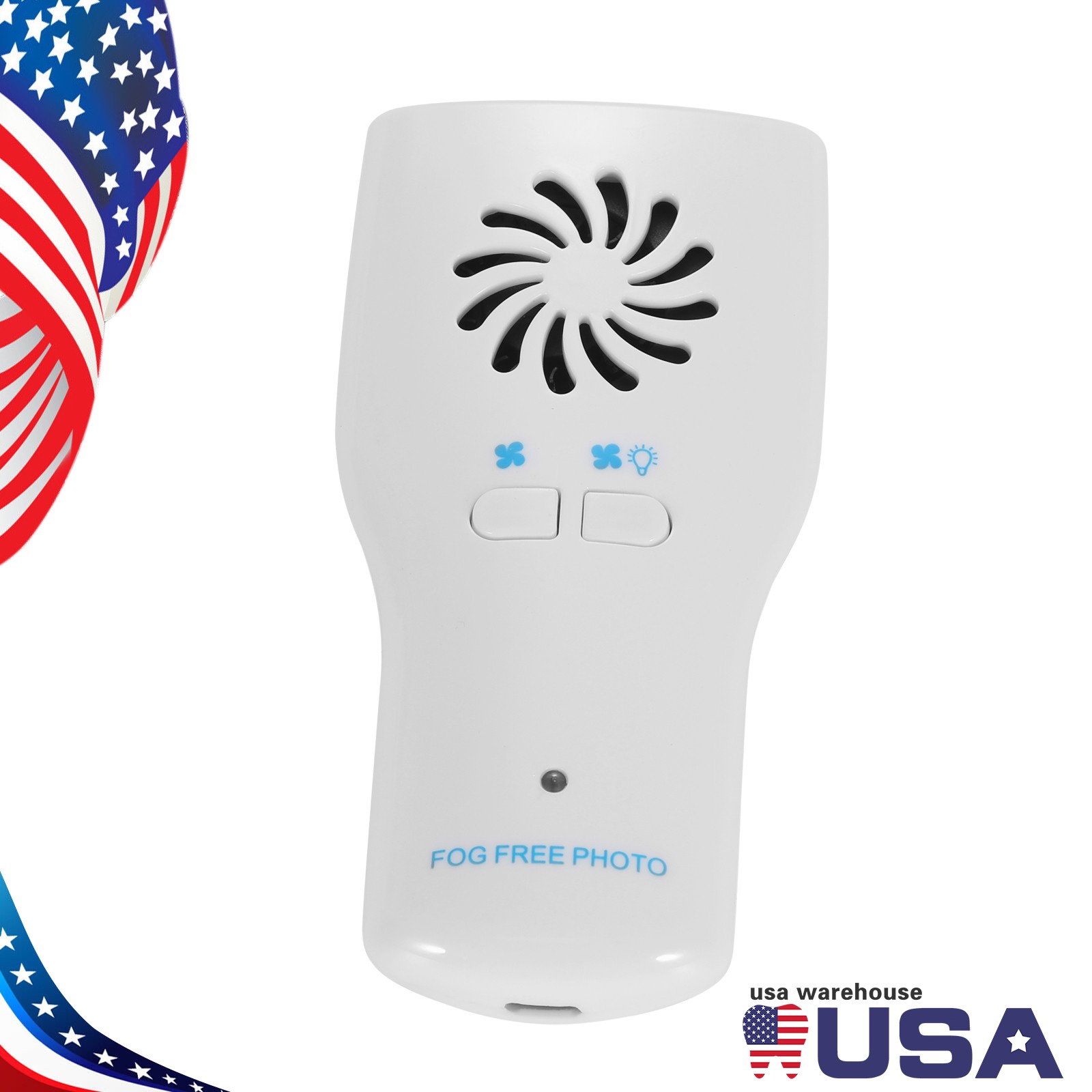 Dental Occlusal Mirror Device Fog Free with 4 Intraoral Reflective Mirrors Kit