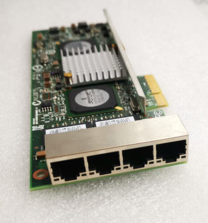 BROADCOM PCI-E 4 Port GBit NETWORK CARD 74-6929-01 A06