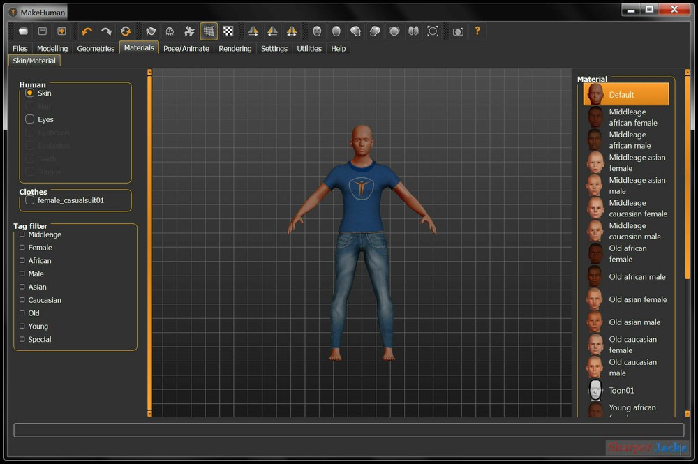 NEW & Fast Ship! MakeHuman Create 3D Realistic Animated Human Characters - Disc