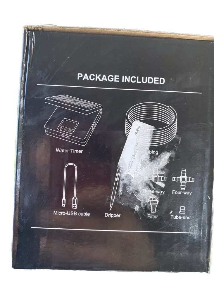 Solar Automatic Watering System (New In Box Based On Tag)