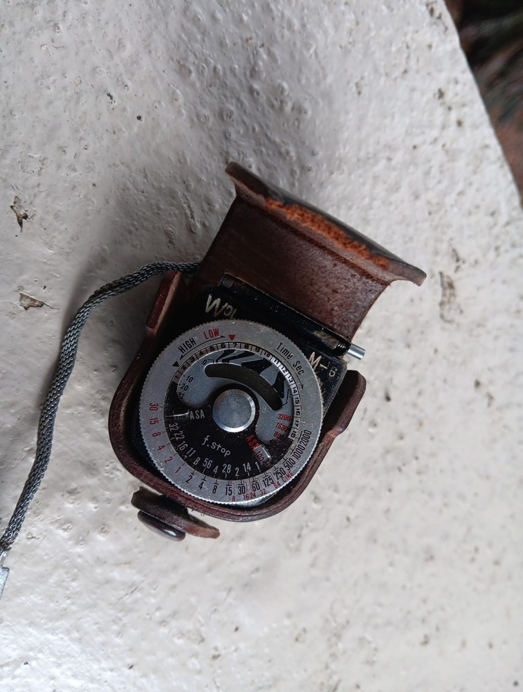 VINTAGE WDL M-6 BLACK CAMERA LIGHT METER