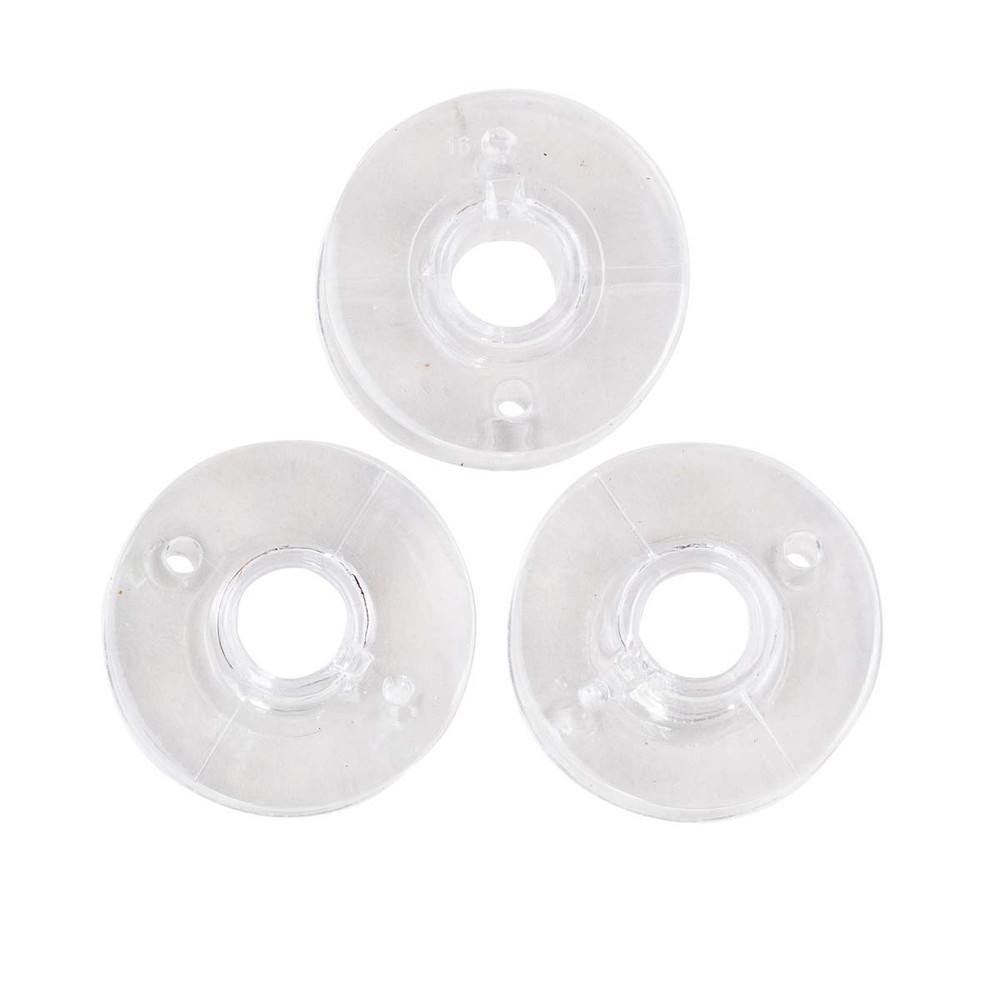 Plastic Class 15J Bobbins 3/Pkg