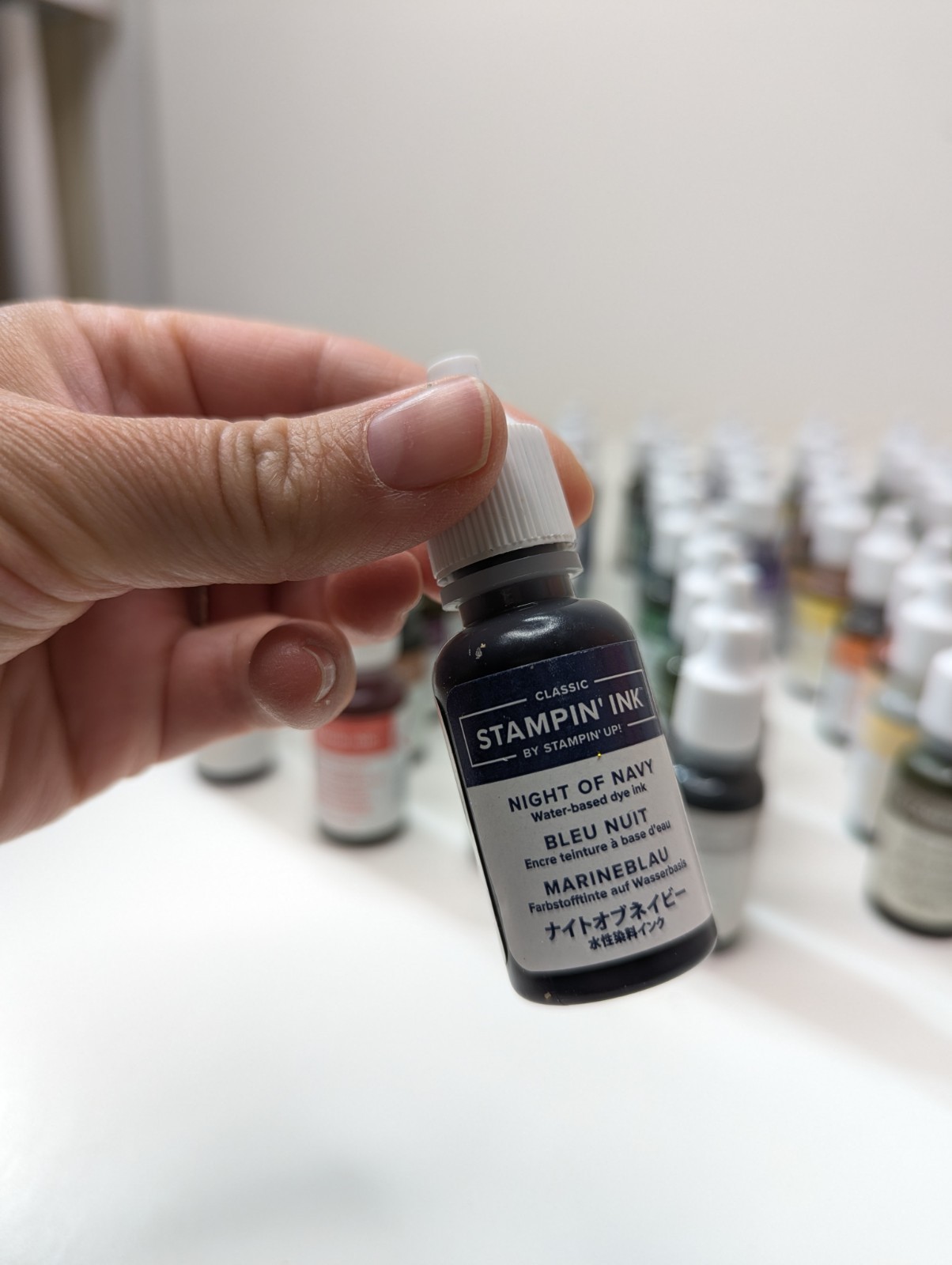 55 Bottles Stampin Up Ink Refill Lot Colors (Retired & Current) EUC