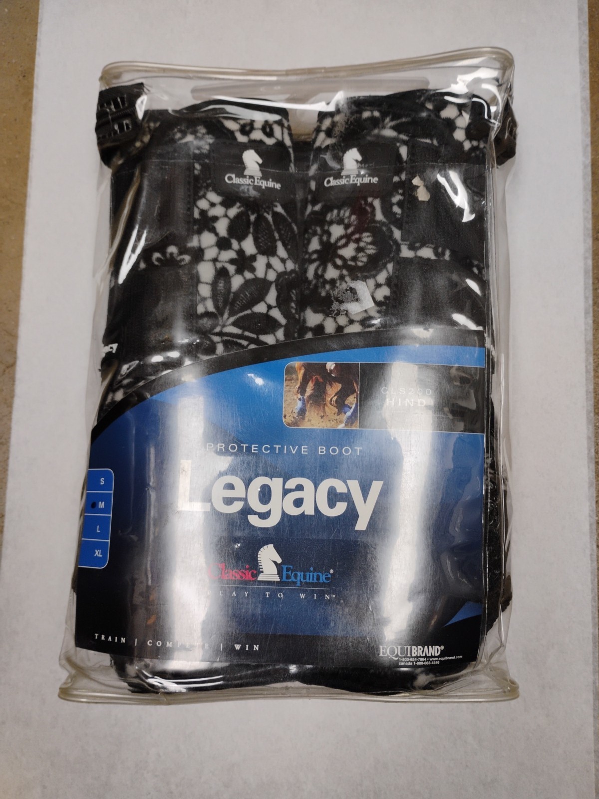New In Package Classic Legacy CLS200 Hind Boots Black Lace Medium