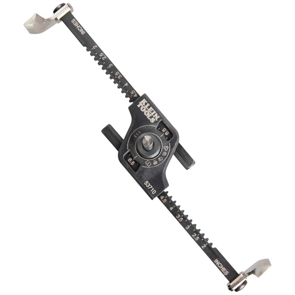 Precision Adjustable Round Hole Cutter for Drywall with Vacuum Port Integration