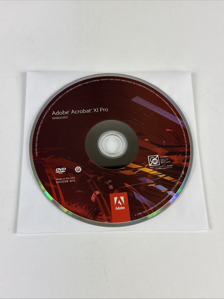 Adobe Acrobat XI Pro Full Windows Licensed SOLD AS IS