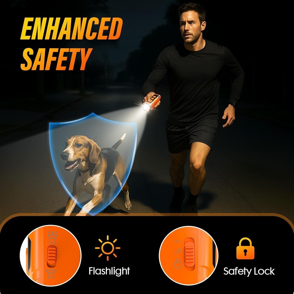 6-in-1 Training Modes Dog Bark Control