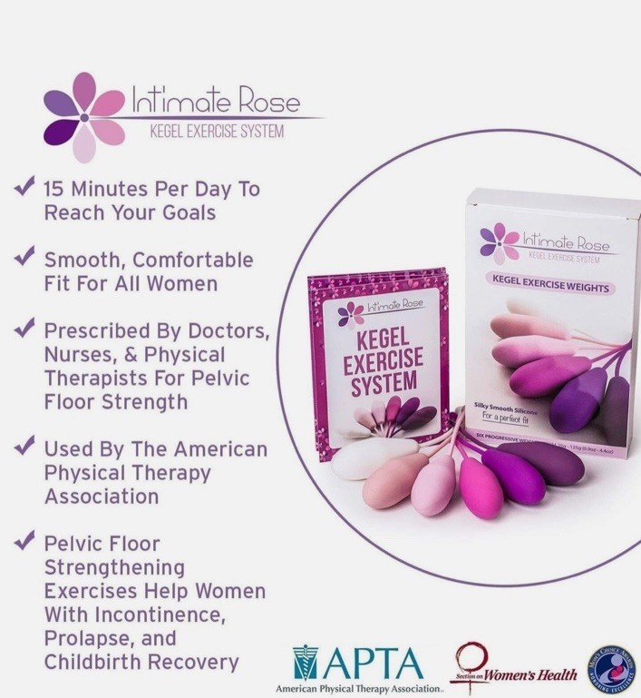 Ultimate Kegel Exercise Kit - 6 Kegel Weights for Beginners & Advanced Users