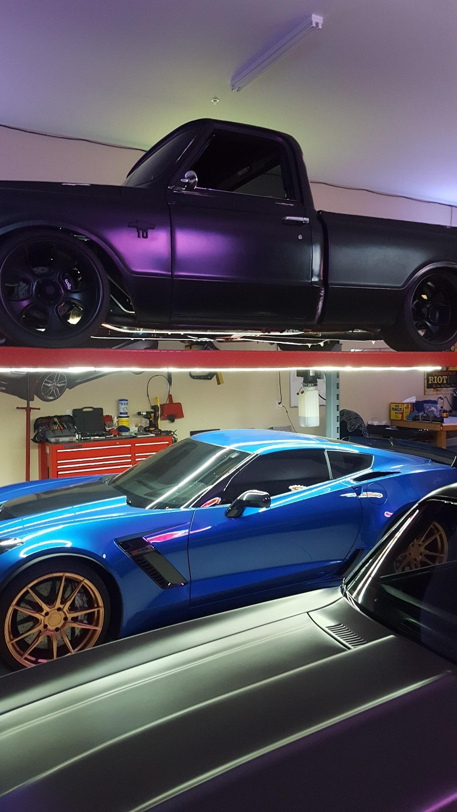 Advantage LED LIFT LIGHTS for 4 Post (BRIGHTEST KIT on the market!)1440 LED's