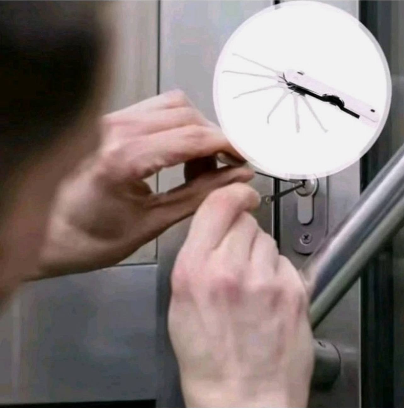 21pcs Stainless Steel Portable Key Practice Set Professional Key Door Open