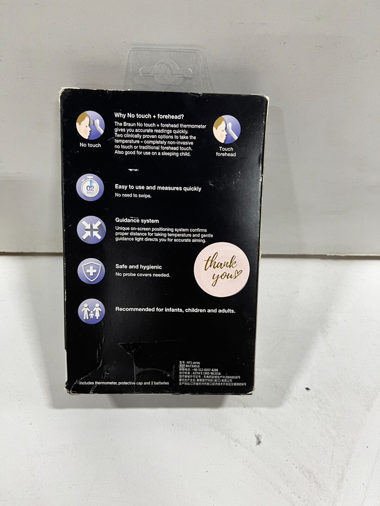 Braun No Touch + Forehead Digital Thermometer