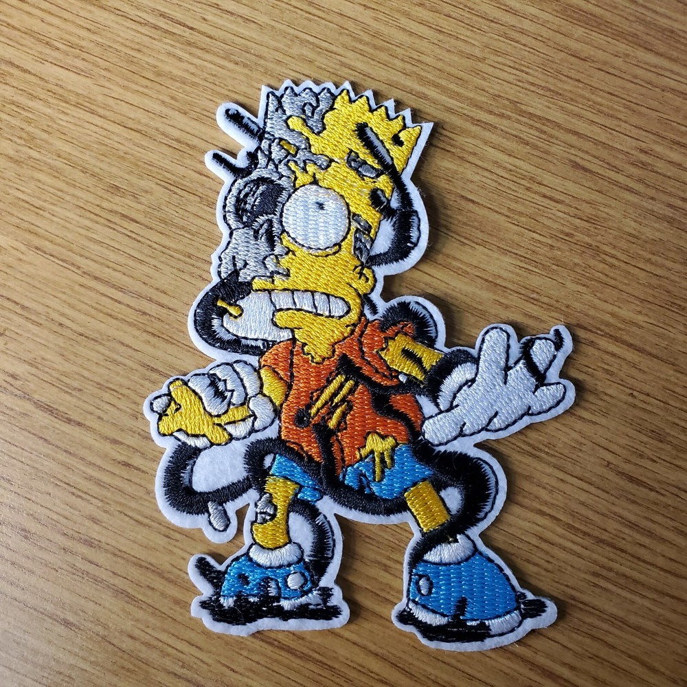 Treehouse of Horrors Bart Simpson Zombie Patch 4.5 inch