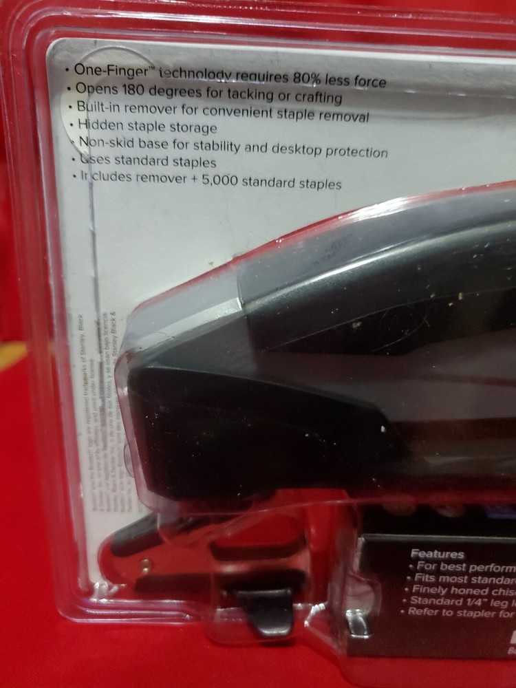 Bostitch Desktop Stapler Value Pack With Staples & Staple Remover New