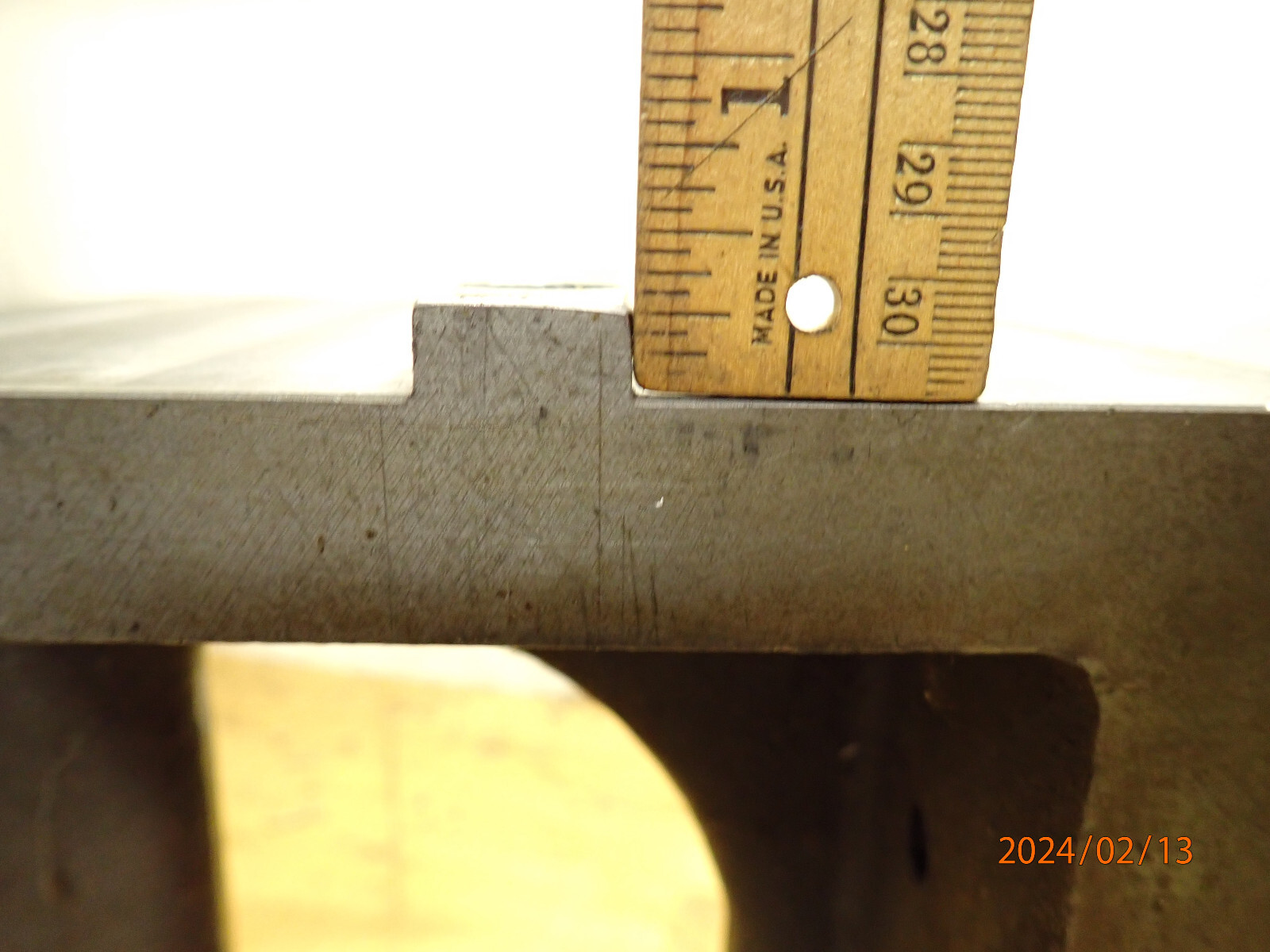 LOT A20 MACHINIST ANGLE PLATE WITH KEY WAY AND 1/2-13 HOLES POSSIBLE SUBURBAN