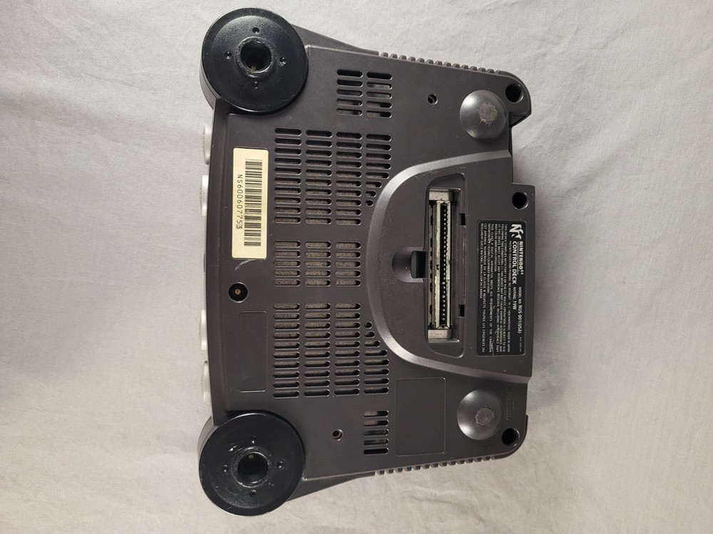 Nintendo 64 N64 Console - NUS-001 - Cords & Controller - Tested!