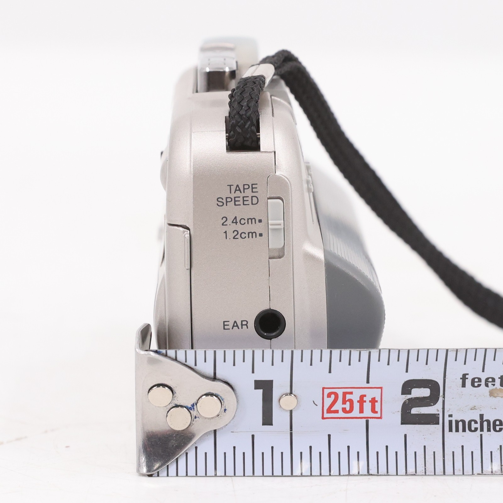 Sony M-100MC Microcassette Corder Voice Recorder Clear Voice Car Power Adapter