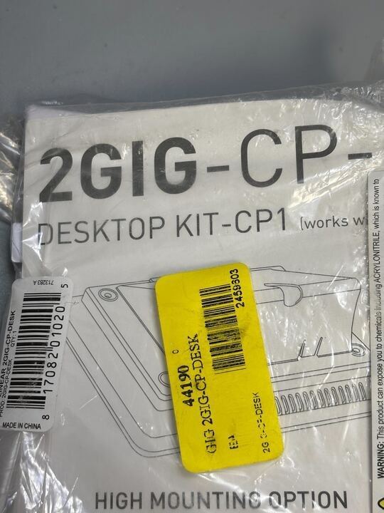 LINEAR 2GIG -CP-DESK Desktop Mount Kit