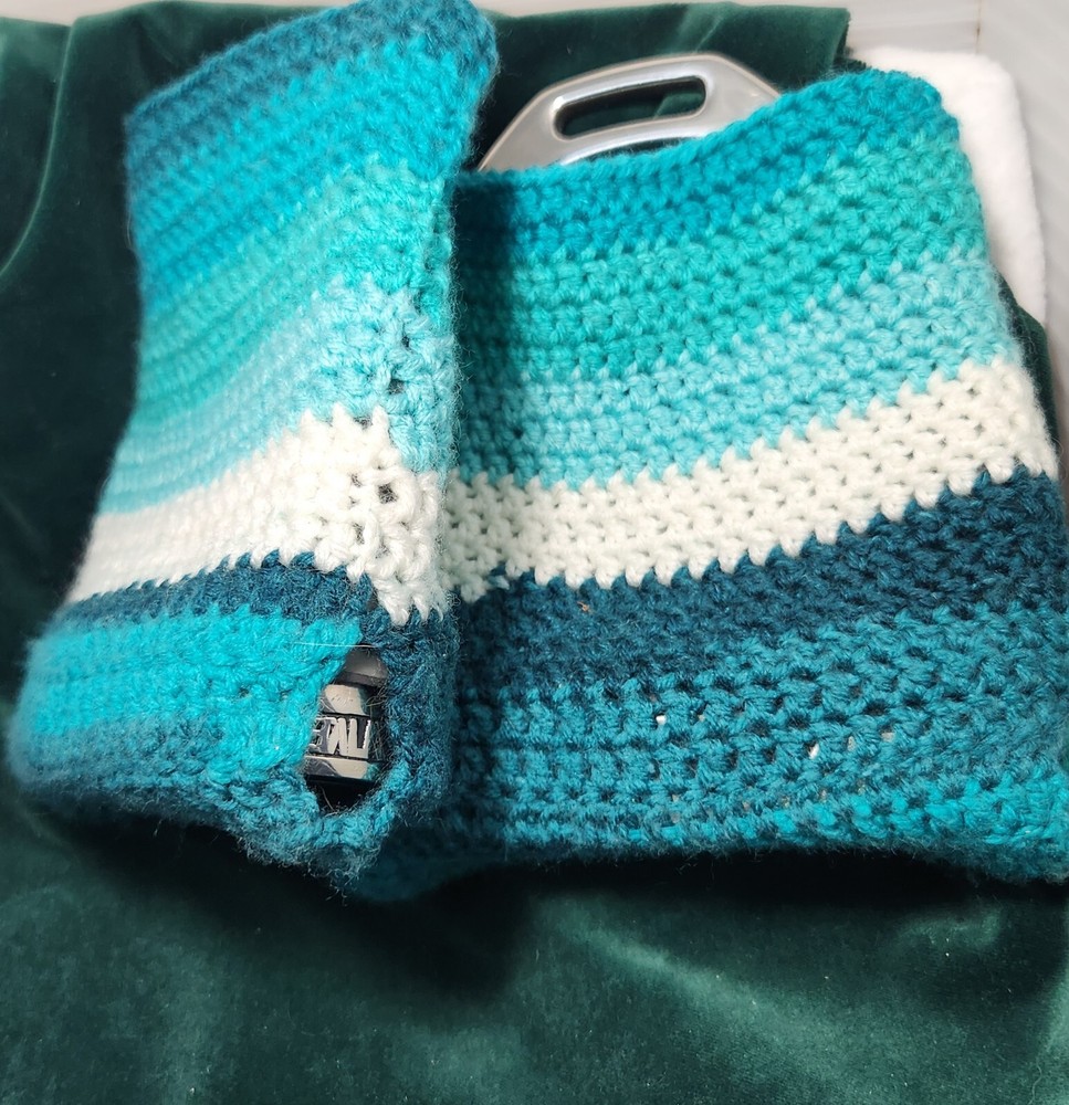 Crocheted Stirrup Covers