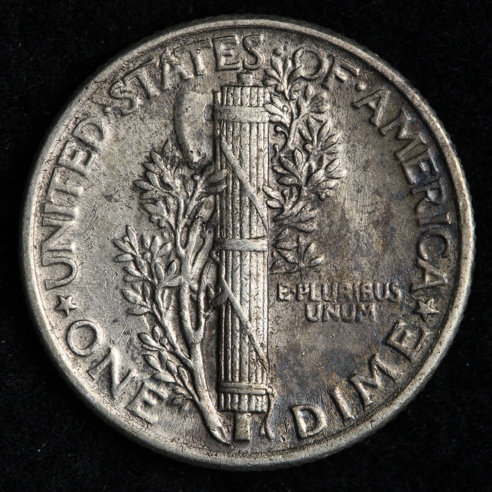 1925 Mercury Silver Dime CHOICE AU E261 KVCF