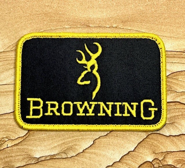 Browning Smith & Weson Firearms Embroidered Hook & Loop Patch Shooting Range