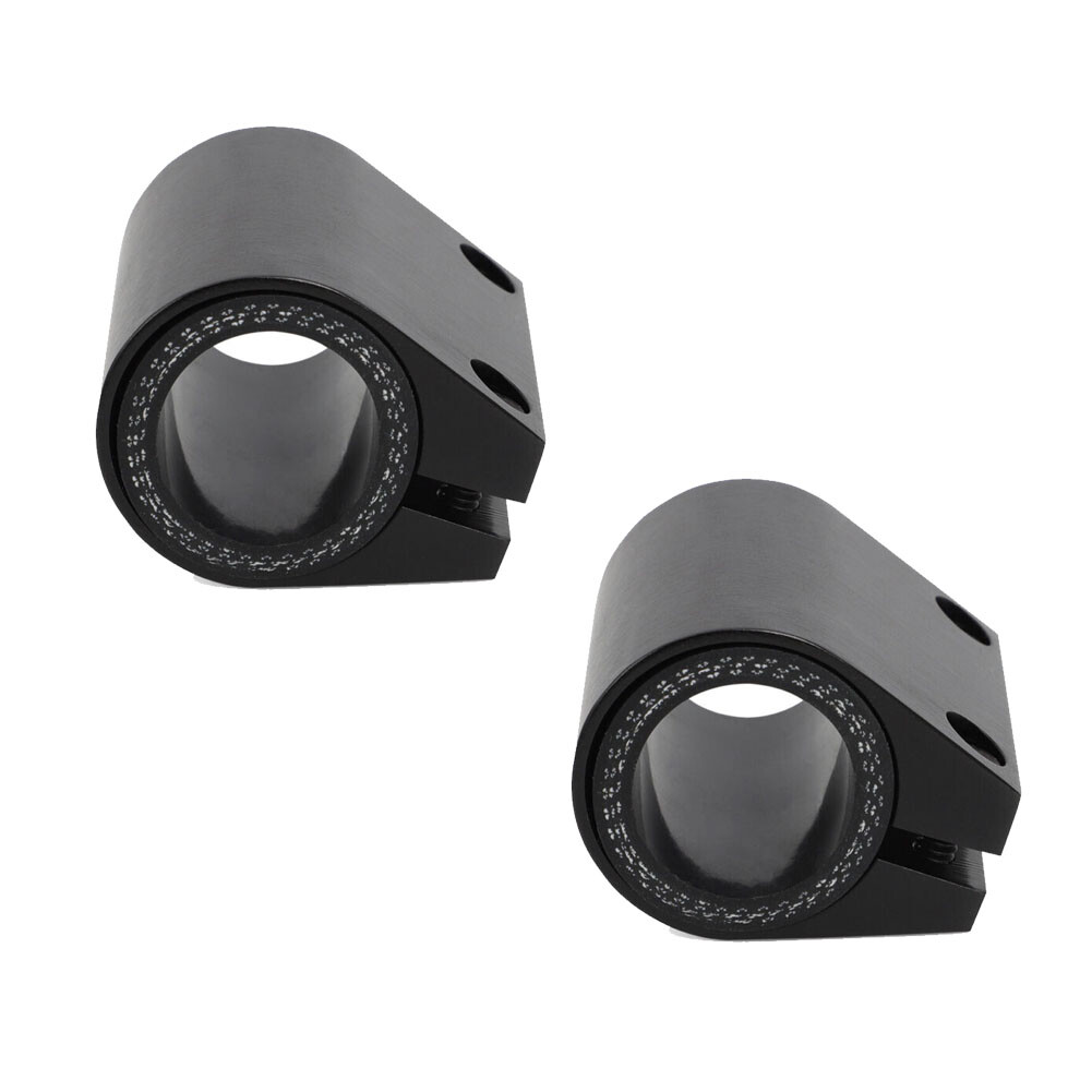 2 BILLET ALUMINUM 1" Exhaust Clamps Connectors For Yamaha Banshee 350 1987-2006