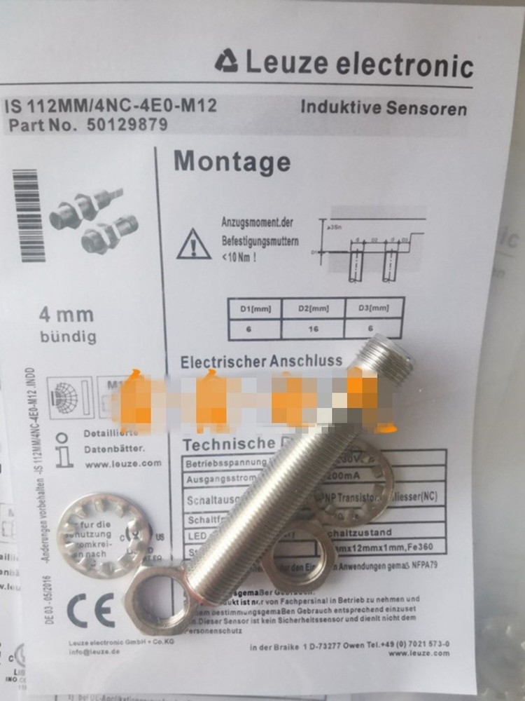 1pc NEW for  Inductive sensor proximity Switch IS 112MM/4NC-4E0-M12