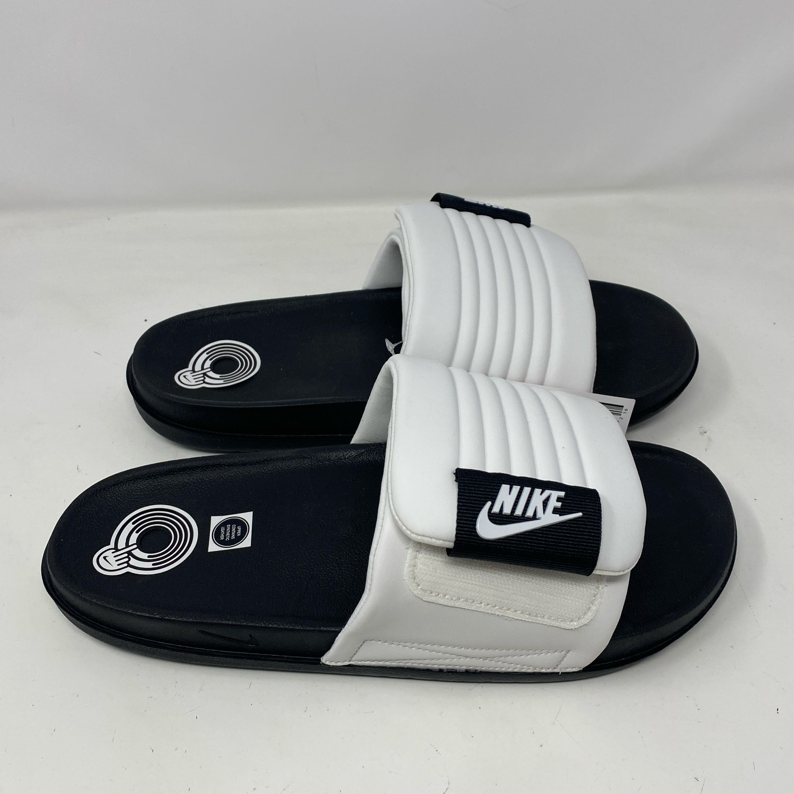 Nike Offcourt Adjust Slide White/Black Men's 11 DQ9624-100